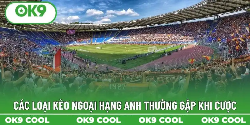 Các loại kèo Ngoại Hạng Anh thường gặp khi cược